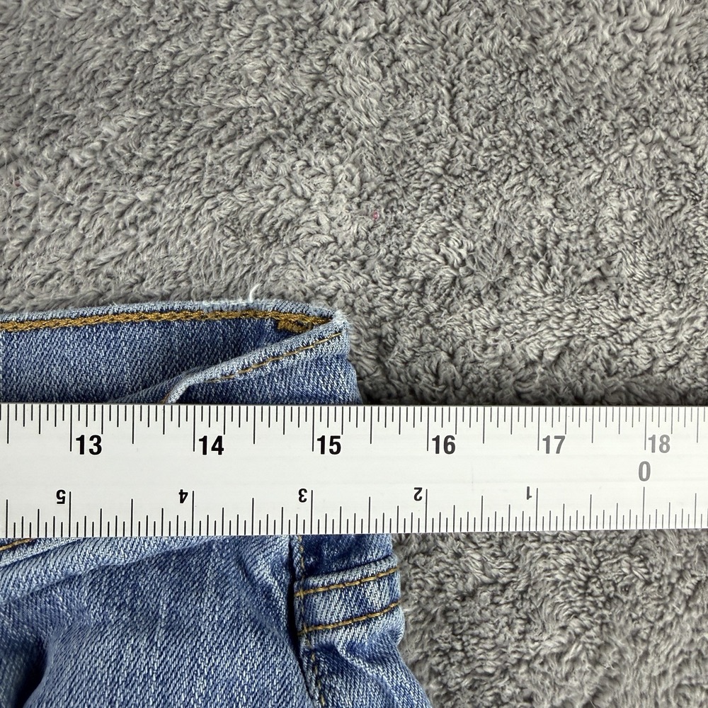 Levis 515 Boot Cut Stretch Jeans Womens 8 Short Blue Medium Wash Mid Rise - Picture 8 of 14